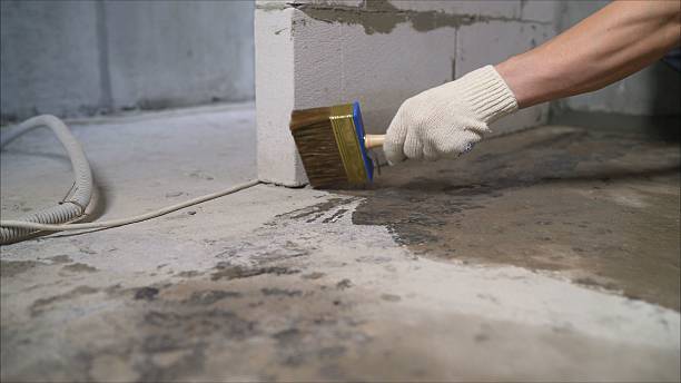 SJ Waterproofing Pros Waterproofing coverage map for Lawrenceburg, IN and surrounding area